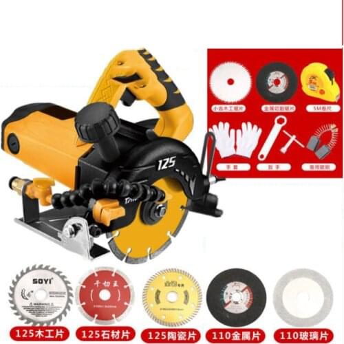 4800W Electric Cutting Portable Floor Tile Cut Machine Woodworking Cutting Machine Industrial Cutter Grade Ceramic Brick Stone