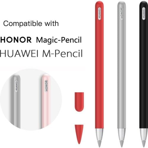 Anti-Scratch Silicone Protective Cover Nib Stylus Pen Case Skin For Huawei M-Pencil Accessories For HONOR Magic Pencil