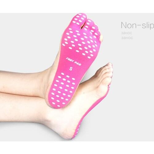 Sticker Shoes Stick on Soles Sticky Pads for Feet beach sock waterproof Hypoallergenic adhesive pad for walking freely insoles