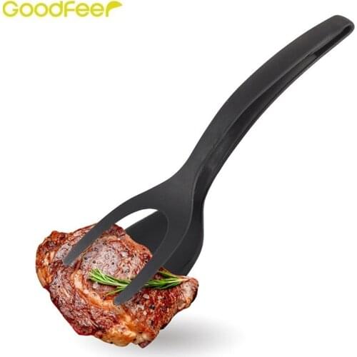 Goodfee Food Grade Heat-resistant Nylon Egg Flip Spatula Flip Spatula for Omelette Burger Fish Egg Kitchen Ultensil Cooking Tool