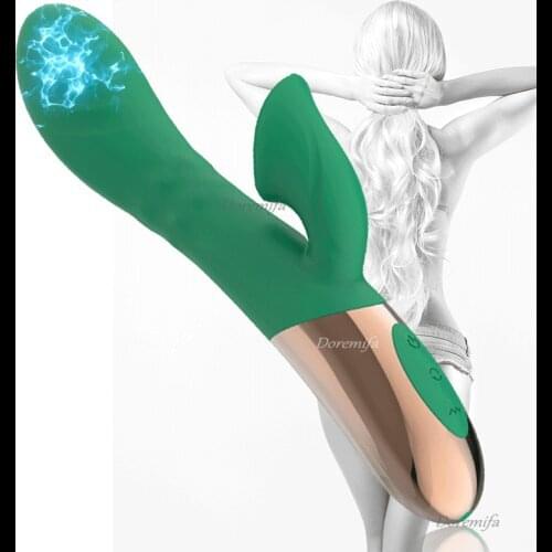 Vibrator G-Spot Dildo Rotating Bead Double Vibration Clitoris Vaginal Massager Female Silicone Vibrating Sex Toy Adult Products