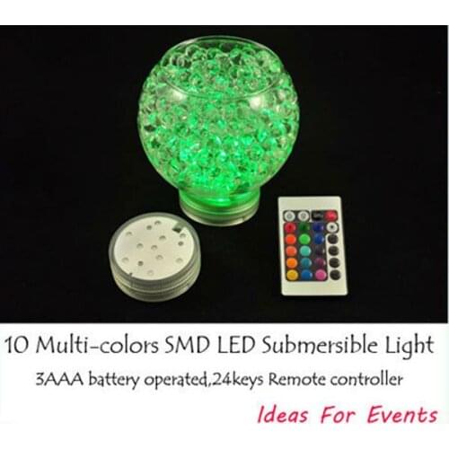 2016 Real Decoration Frozen Light Up Vase Base Rgb Color Changing + Remote Control Led Supplies Wedding Centerpiece(48pcs/lot)