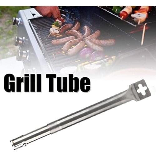 4pcs/3pcs Stainless Steel Grill Burners Tube Replacement Accessories Pipe Tube Burners BBQ for Charbroil Camping Tool