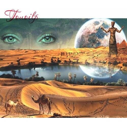 5d diamond painting Mosaic Cross Stitch Fabulous Egypt Picture Rhinestones,Full Diamond Embroidery with square Drills home decor