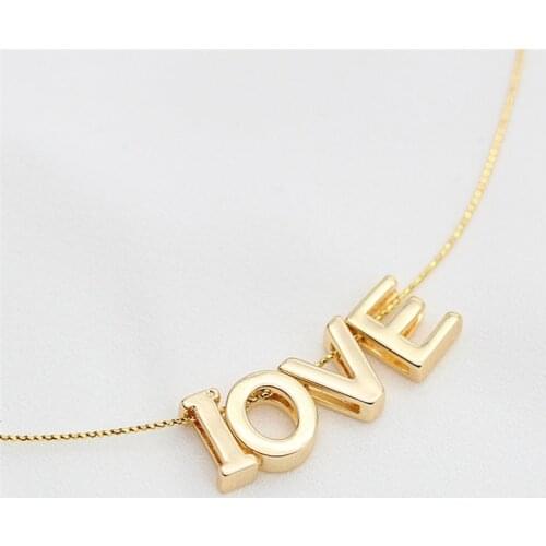 Classics 26 Letter Beads Metal Gold Color Big Hole Alphabet Beads Necklace Pendant Findings For DIY Jewelry Making Accessories