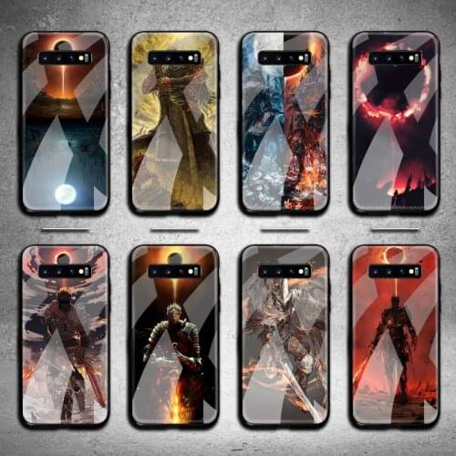 Praise the Sun Dark Souls Phone Case Tempered Glass For Samsung S20 Plus S7 S8 S9 S10 Plus Note 8 9 10 Plus