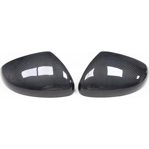 1 Pair Real Carbon Fiber Rearview Mirror Covers For Honda FIT 2020+ Carbon Fiber Side Replace Mirror Car Accessories