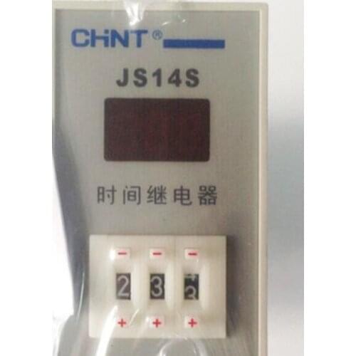 Chint digital time relay three digits JS14S 999S AC220V / 380V