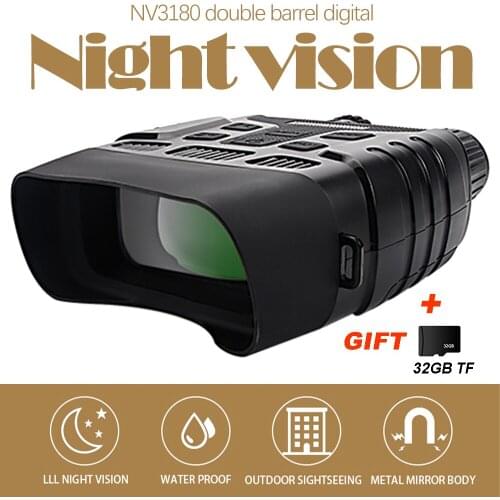Digital Night Vision Device 32GB Binoculars 300M IR Telescope Zoom Optics Photos Video Recording For Outdoor Hunting Camera