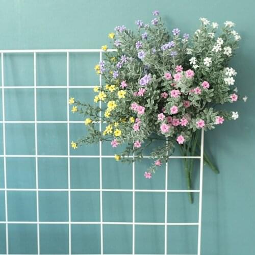 Artificial Soft Glue Full Sky Star Simulation Flower For Bridal Wedding Decoration Plastic Flower Artificial Flower Style