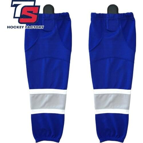 Cool hockey free shipping 100% Polyester Breathable Ice Hockey sport Socks Cheap Shin Guards W045 high quality men women