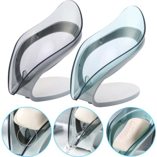 Soap Box Soap Dish Creative Drain Soap Holder Bathroom Soap Holder Perforated Suction Cup Soap Dish for Bathroom Accessories