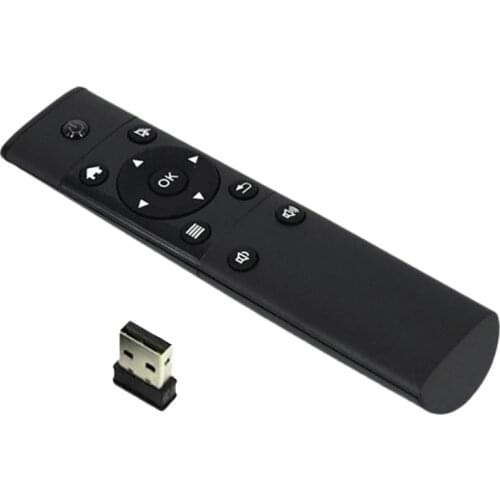 NEW-2.4G Flying Mouse Black Wireless Remote Control is Suitable for Smart TV, IPTV, Network Set-Top Box
