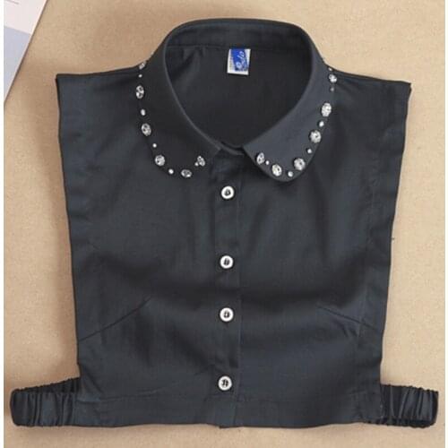 Fashion False collar women detachable Lapel Blouse Top Women Clothes Accessories decoration False Collar Tie costume Decoration