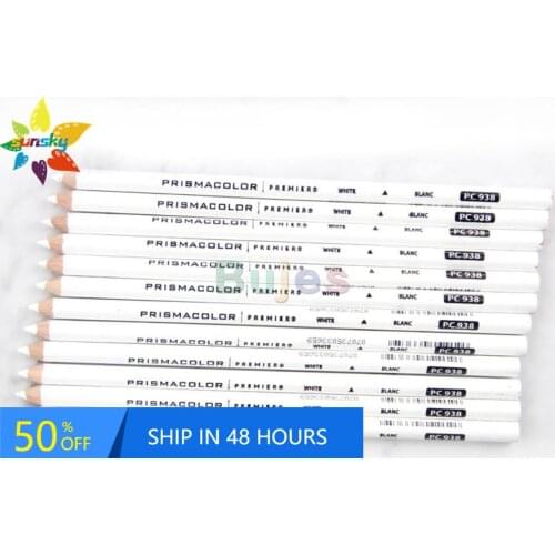 USA OEM Prismacolor Premier Sketch Pencils Oily Color Pencil PC935 PC938 black white Pencils PC1077 Blending coloring pencils