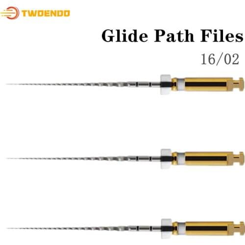 Dental Niti Files 3pcs/box Root Canal Preparation Path Glide Files Engine Use Dental Endo Rotary Endocontic Files