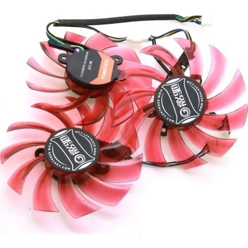 12V VGA Fan For GALAXY GTX960 GTX970 GTX980 Gamer Graphics Card Cooling Fan 4Wire 4Pin