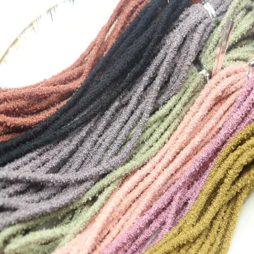 10 Meters Furry Elastic Cord Stretch Thread String Round 4mm For Sewing Craft