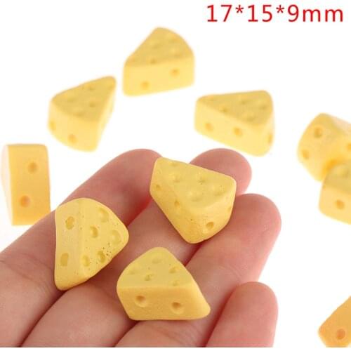 2021 Creative NEW 20PCS/Lot Miniature Food 1/6 Mini Cheese Cake Blyth Model Dollhouse Pretend Kids Play Toys