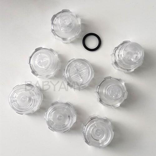 8pcs Tips for H2O2 Water Oxygen Jet Peel Hydra Beauty skin Cleansing Hydro Dermabrasion Hydra facial Machine Accessories