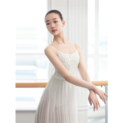 Danza Balerine Femme Ete Bodysuit for Dancing Sexy Lingerie Leotards w Skirts Gymnastics Leotard Professional Ballet Costumes