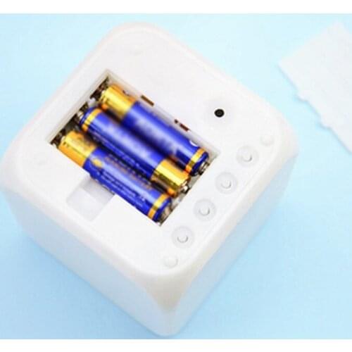 Alarm Clock Kids Wake Up Easy Setting Digital Travel for Boys Girls, Large Display Time/Date/Alarm with Snooze, Bedside LED 449E