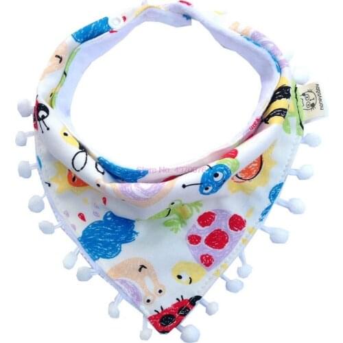 DHL 100pcs Styles Baby Bibs Boys Accessories Newborn Girls Burp Cotton Soft Toddler Scarf Infant Saliva Towel