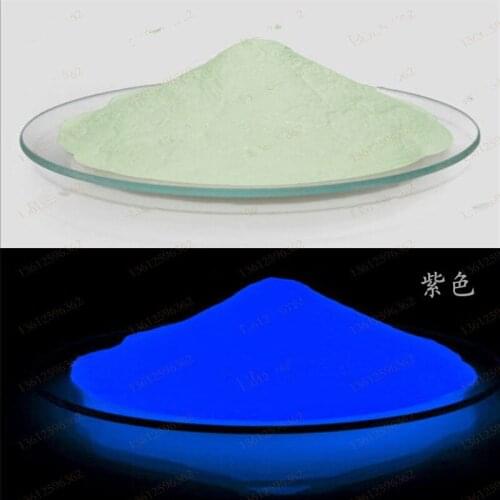 Purple Light Nail Glitter glow in Dark Powder Dust Luminous Glitter powder phosphor powder Paint Nail Polish Pigment