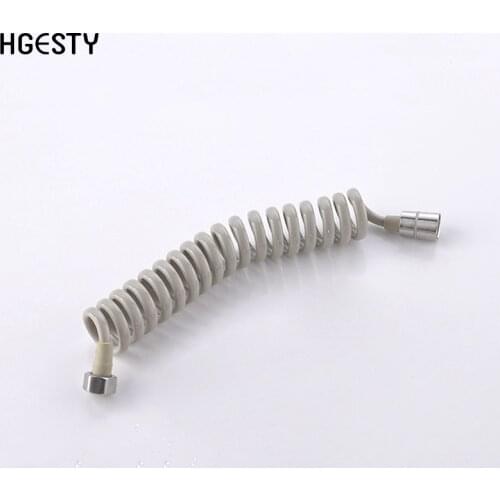 2m/4m Spring Flexible Shower Hose PU Bathroom Plumbing Hose for Water Plumbing Toilet Bidet Sprayer Gun Bathroom Accessories