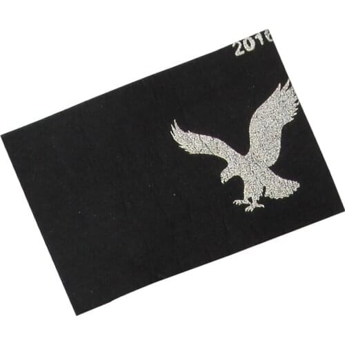 Customize Paper Clothing Labels With Gold Stamped Logo For Clothes Custom Sewing Garment Tags Woven Label Patchwork Accessories