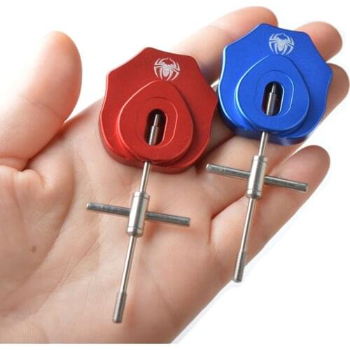 TOMA Fishing Spool Dismantling Device Pin Repair Kit Remover DIY Reel Bearing Stainless Steel Baitcasting Maintenance Tool