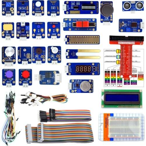Adeept 24 in Sensor Modules Kit for Raspberry Pi 3 2 B/B+ with Tutorial