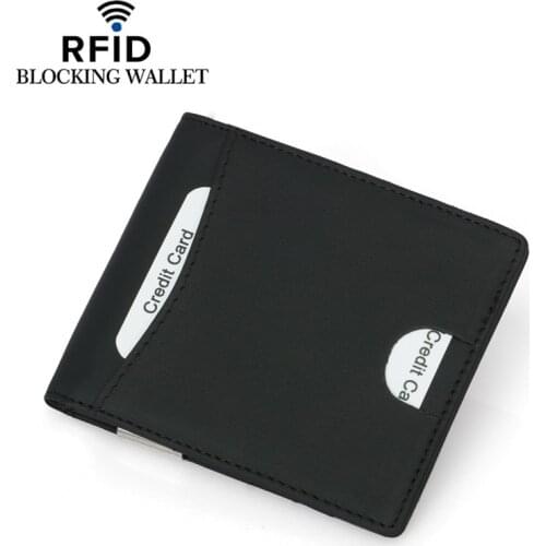 Women Men Wallet Money Clip Magnet Clip Ultrathin Pocket Clamp New Fashion Credit Card Case Mini Creative Wallet