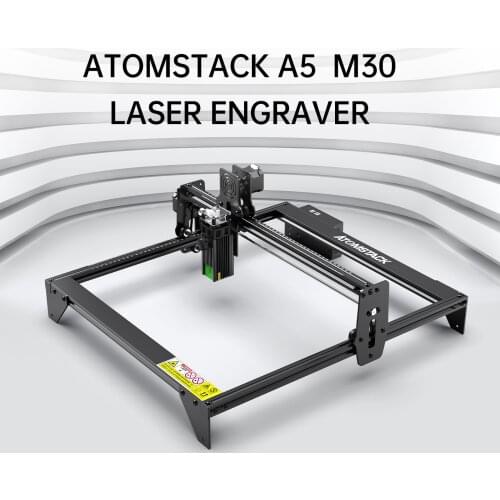 30W Engraver ATOMSTACK A5 M30 Laser Engraving Machine Cut Wood Leather Acrylic CNC Mini Router Printer Carving Desktop Cutter