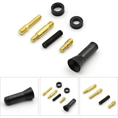 POLO WRC Carbon Fiber Short Antenna Radio Antenna Car Decoration for VW Volkswagen CC Tiguan Jetta Passat Touran Golf WK-AT01