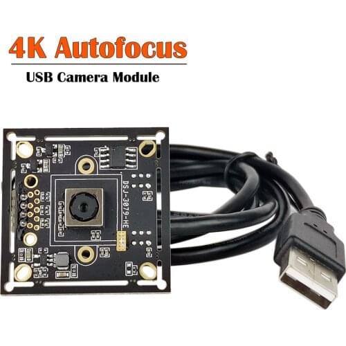 Autofocus Camera Module 8MP SONY IMX179 Sensor HD 4K 3264 X 2448 Mjpeg Mini USB2.0 Webcam Board for Android, Linux, Windows