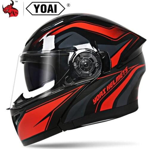 Motorcycle Helmet Off-road Casco Moto Motocross Helmet Full Face Casco Moto Racing Motocross Helmets Double Lens Visor Women Men