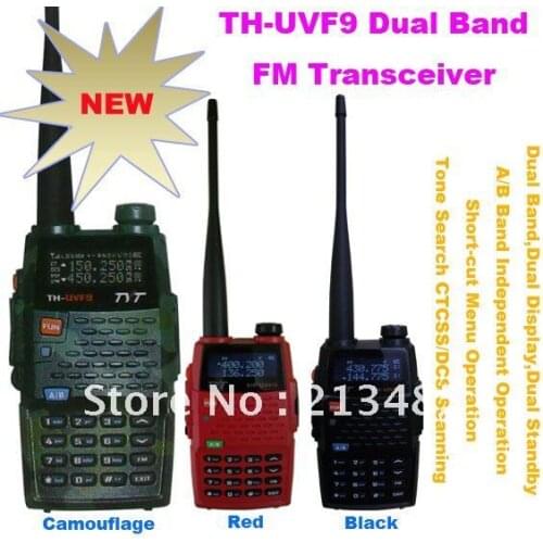 New Arrival TYT TH-UVF9 Dual Band VHF/UHF 136-174MHz & 400-470MHz 5W Handheld Two-way Radio