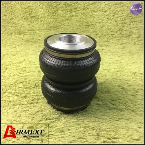 SN142156BL2-BD2-S/AIRLIFT5814 Fit BORDER coilover (Thread M52*1.5-49)Air suspension Double convolute rubber airspring/airbag