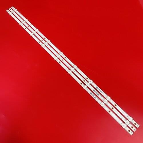 3pcs/set 9LED(3V) 840mm LED Backlight strip for Aoc 43s5295 43PFG5813 43PFG5813/78 43PFF5292 CEJJ-LB430Z-9S1P-M3030-D-1