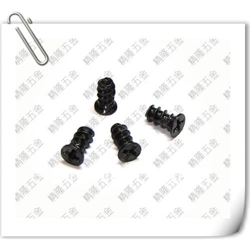 500PCS KB5 x 10 M5*10 black Zinc Palted Computer screw Fan Cooling screw