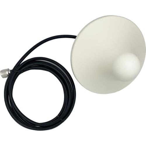 N Connector 800-2700hz Indoor Ceilling Antenna GSM 3G 4G 8dBi Internal Omni Antenna with 3m Cable for Mobile Signal Booste