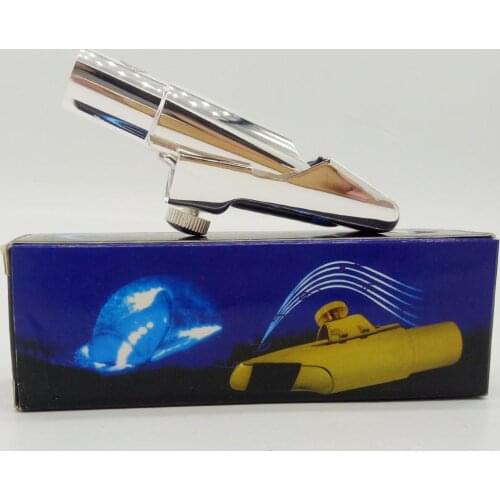 High Quality Professional Tenor Soprano Alto Saxophone Metal Mouthpiece Silvering Sax Mouth Pieces Accessories Size 5 6 7 8 9