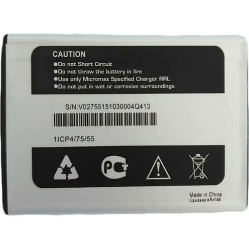 20pcs/lot Q413 cell phone battery for Micromax Q413 Battery
