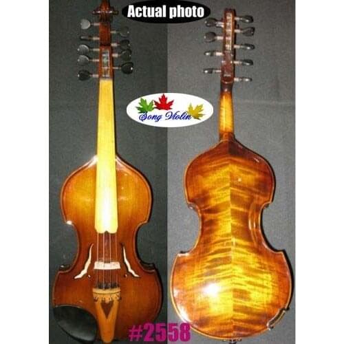 Baroque style SONG Brand outdoor concert solo 4/4 violin 4*5 strings violin#2558