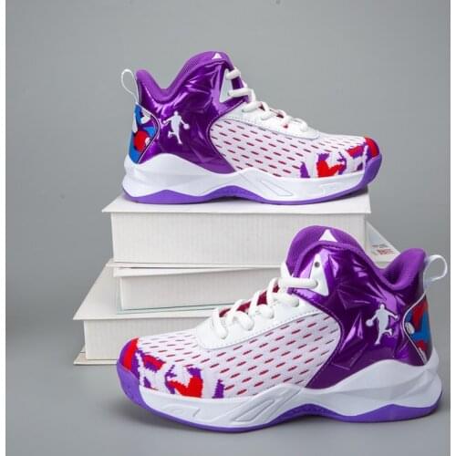 Boys Brand Basketball Shoes Kids Sneakers Thick Sole Non-slip Children Sports Shoes Child Boy Basket Trainer Shoes Girls