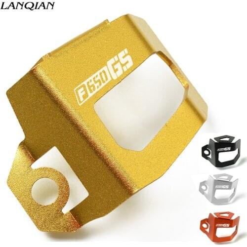 For BMW F650GS F650 F 650 GS 2008 2009 -2016 Motorcycle Rear Brake Fluid Reservoir Guard Protector Aluminum Alloy Cover Protect