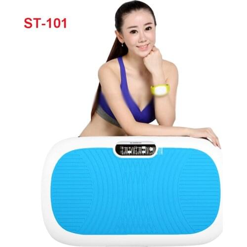 HOT Ejercicios 230W Power ST-101 Fit Vibrating Foot Crazy Massage Slim Body Vibrator Slimming Fitness Weight Loss Device 220V