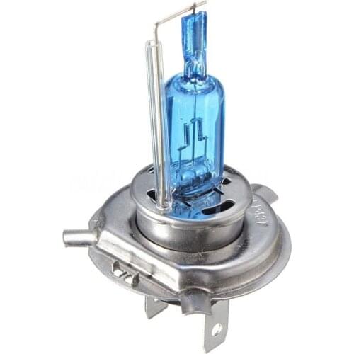 H4 35W Xenon HID Headlight Halogen Light Bulb Lamp Hi/Lo Beam Super White 6000K