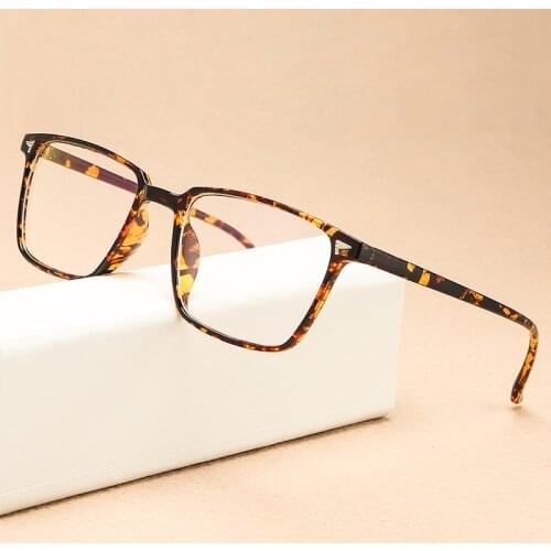 Higodoy Plastic Square Men Eyeglasses Classic Small Glasses Frame Women Clear Lens Optical Spectacles Eyewear